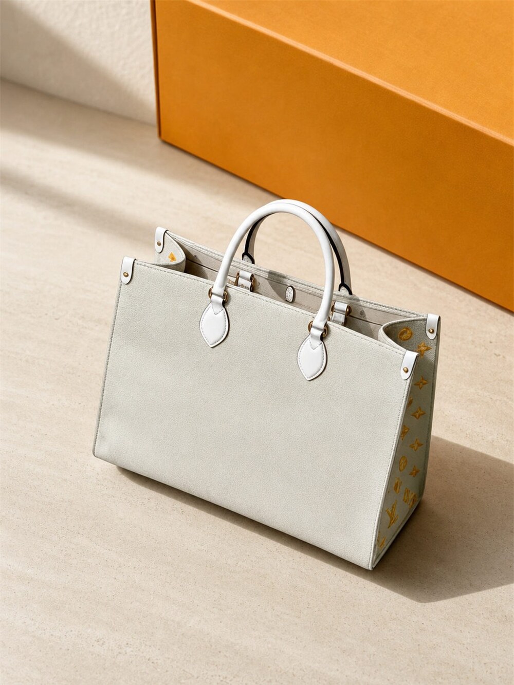 Louis Vuitton White Trim Monogram Carryall from Puerto Banus Edition - Picture 6 of 9